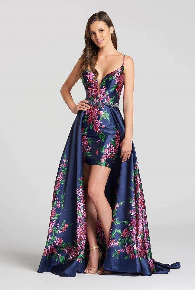 Ellie Wilde EW118090 Navy Blue/Multi