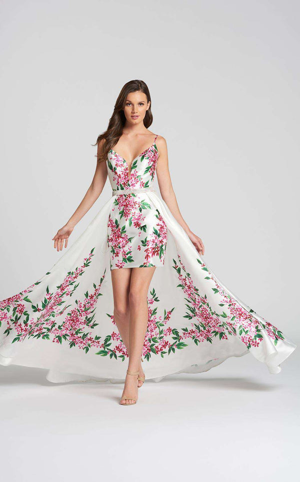 Ellie Wilde EW118090 Ivory/Multi