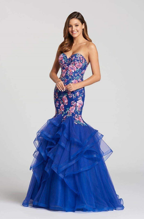 Ellie Wilde EW118102 Royal-Blue-Multi