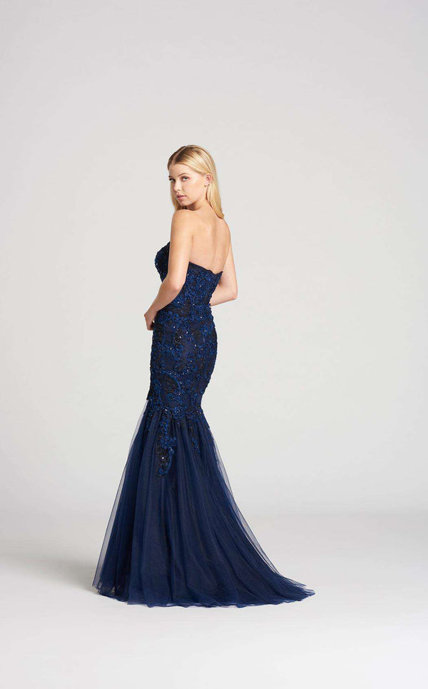 Ellie Wilde EW118108 Navy Blue
