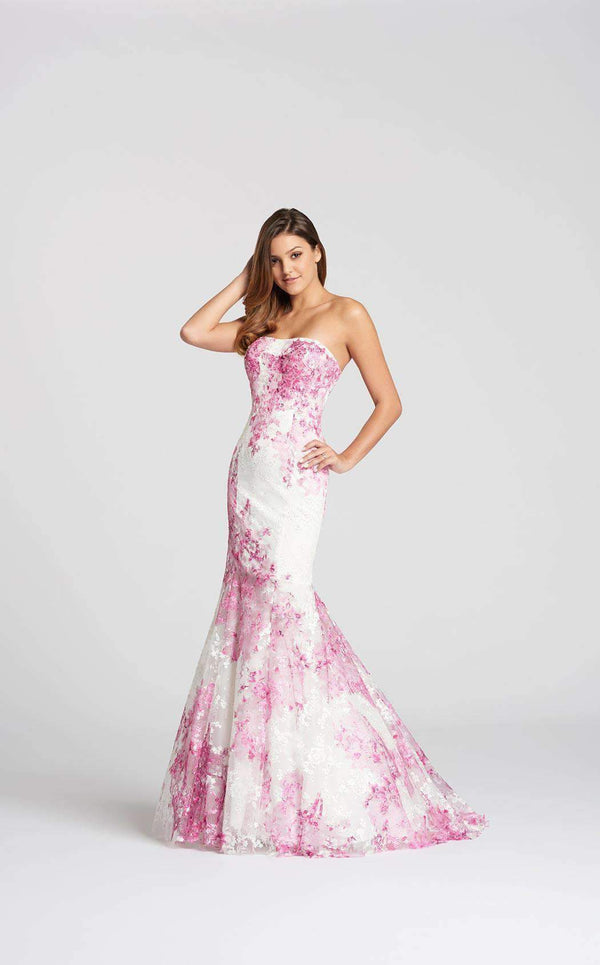 Ellie Wilde EW118111 White/Fuchsia