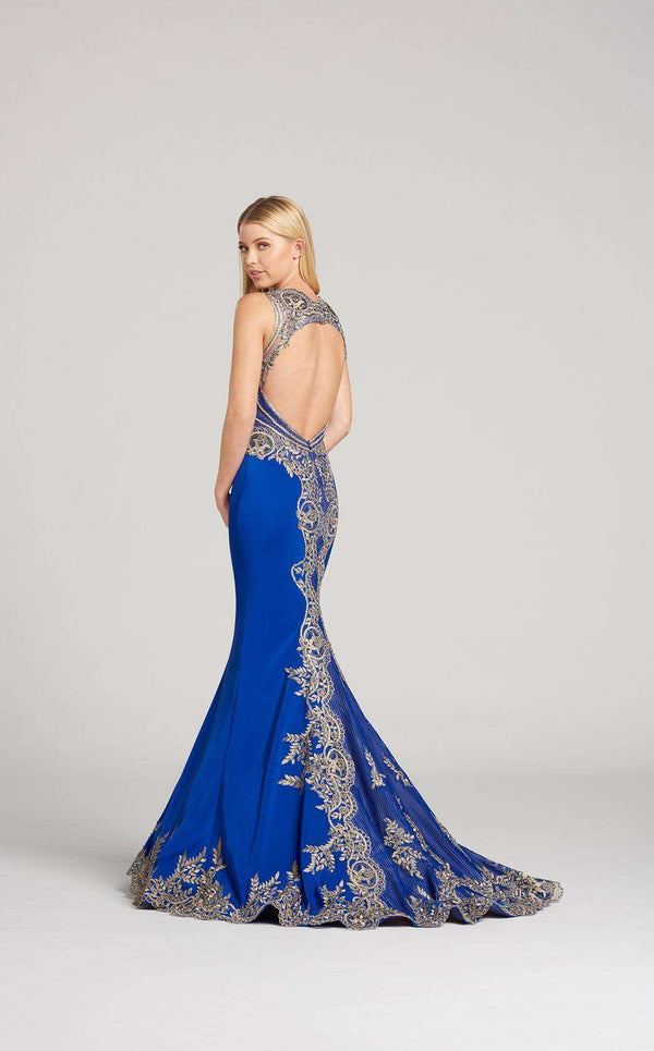 Ellie Wilde EW118124 Royal Blue/Gold