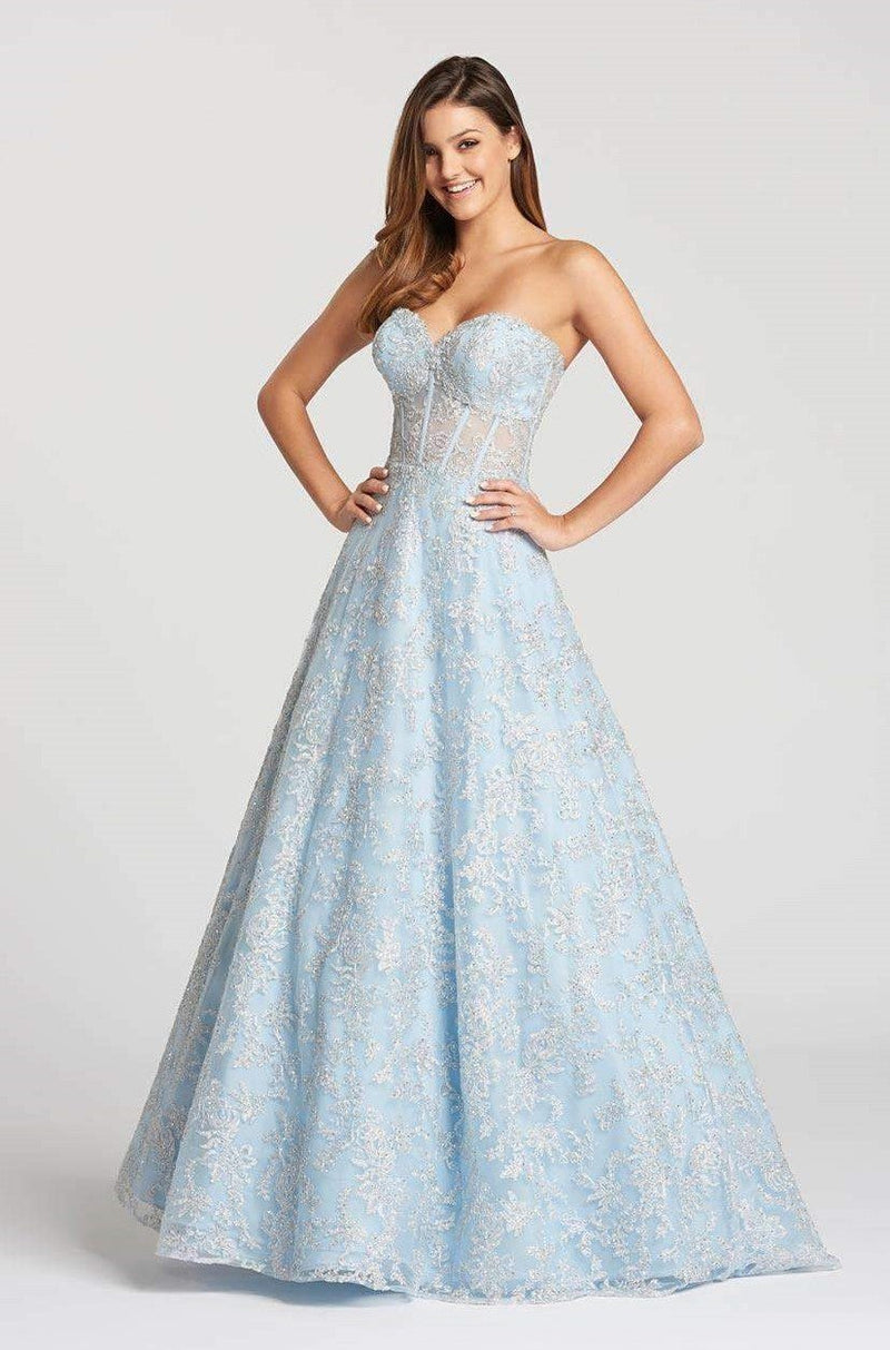 Ellie Wilde EW118125 Silver/Ice Blue