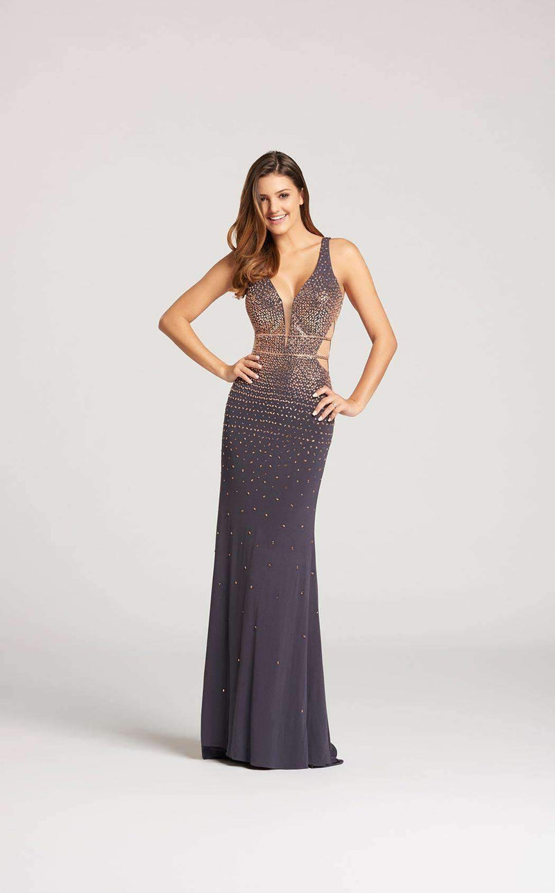 Ellie Wilde EW118129 Charcoal/Rose Gold
