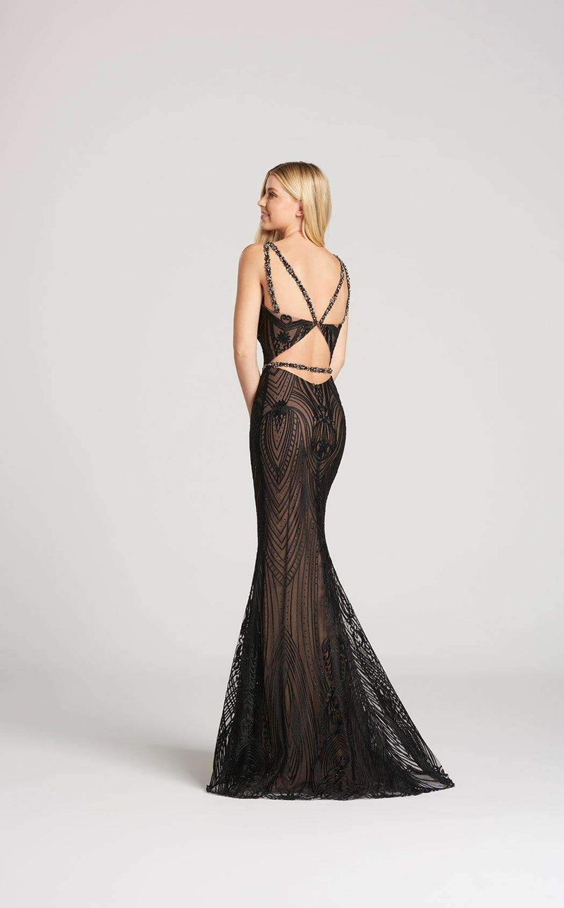 Ellie Wilde EW118142 Black/Nude
