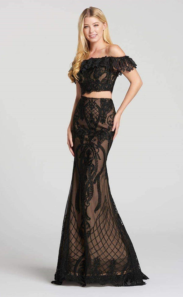 Ellie Wilde EW118156 Black/Nude