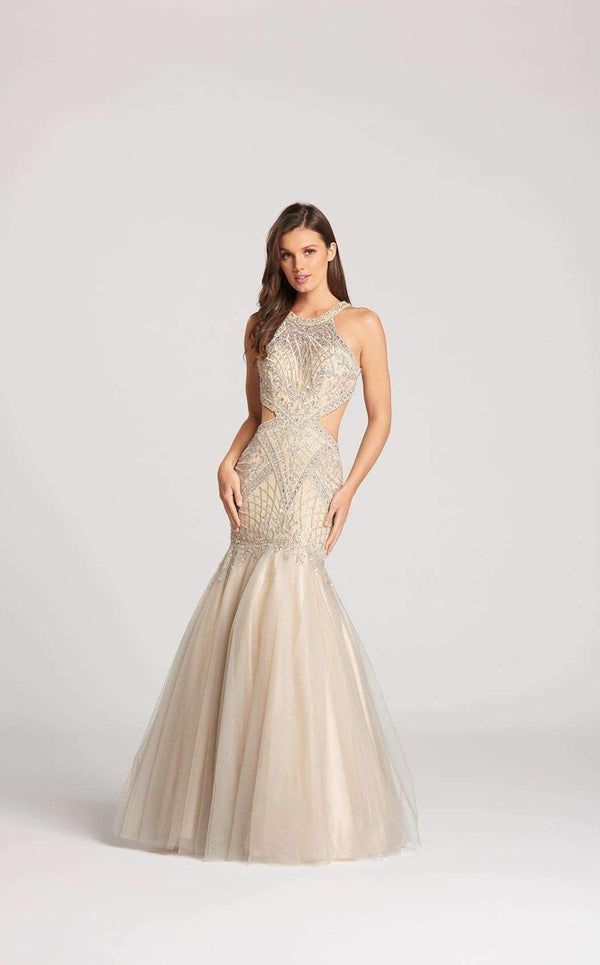 Ellie Wilde EW118157 Silver/Champagne