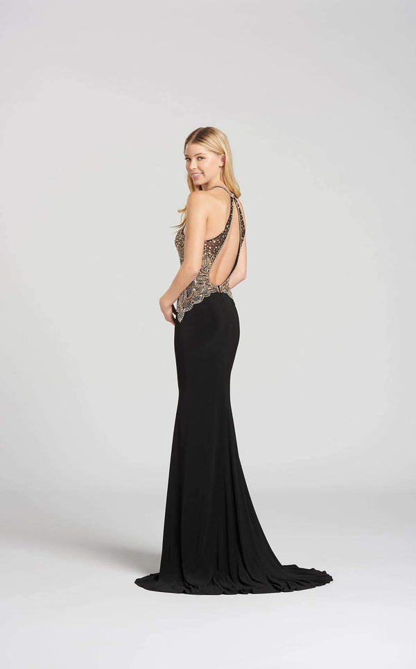 Ellie Wilde EW118165 Black/Gold