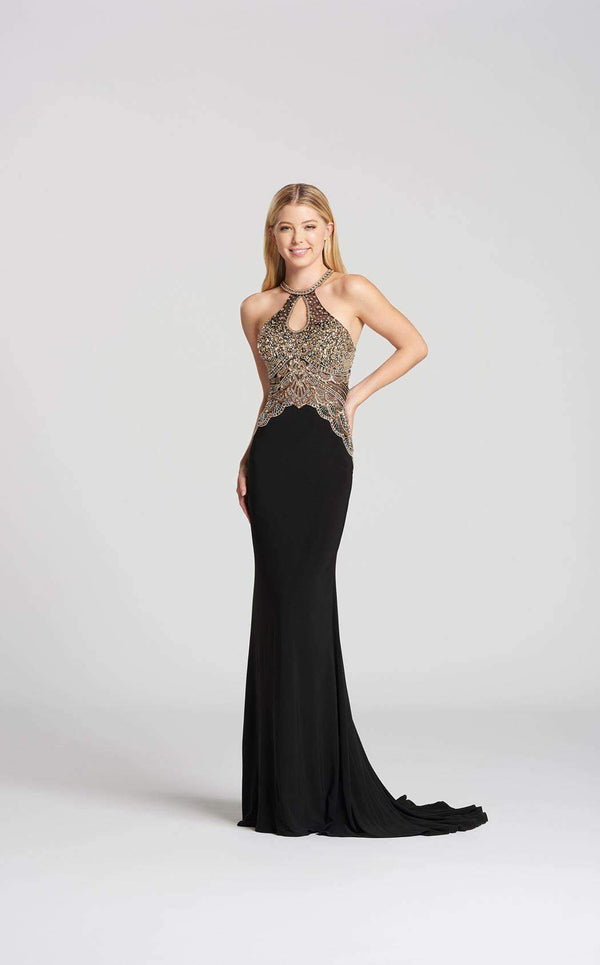 Ellie Wilde EW118165 Black/Gold