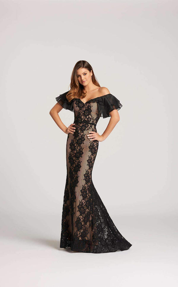 Ellie Wilde EW118166 Black/Nude