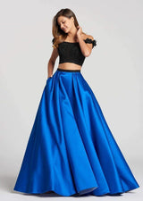 Ellie Wilde EW118168 Black/Royal Blue