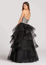 Ellie Wilde EW118169 Black/Silver