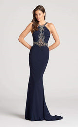 Ellie Wilde EW118175 Navy Blue
