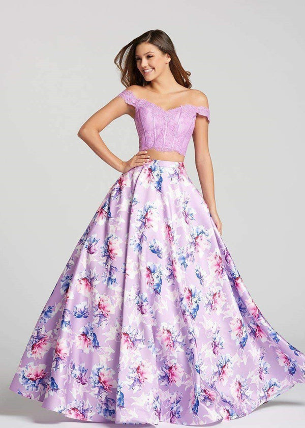 Ellie Wilde EW118178 Lavender/Multi