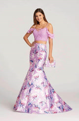 Ellie Wilde EW118179 Lavender/Multi