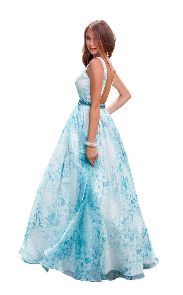 Clarisse 3552 Jade Print