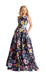 Clarisse 3567 Black/Print