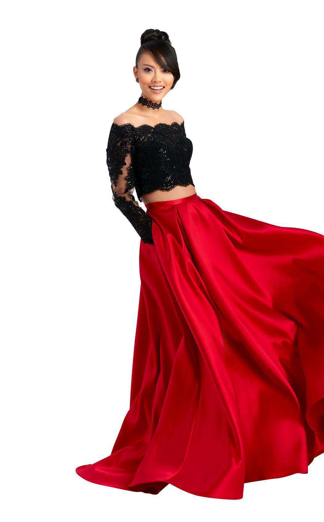 Clarisse 3581 Black/Red
