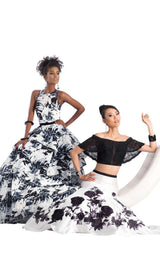 Clarisse 4900 White/Black