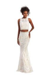 Clarisse 4907 White/Nude