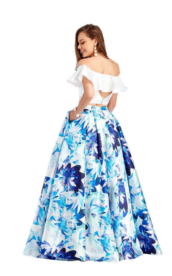 Clarisse 4937 White/Print