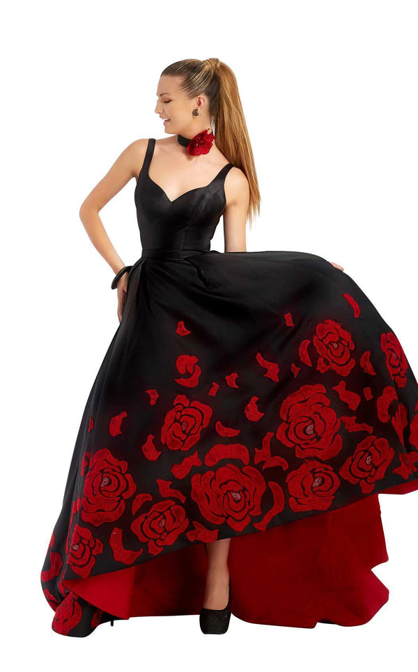 Clarisse 4943 Black/Red