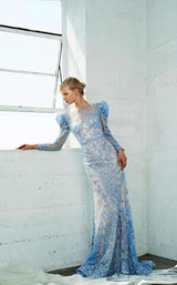 Andrea and Leo 7054 Perry Blue