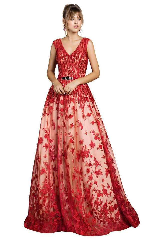 Andrea and Leo A0126 Red