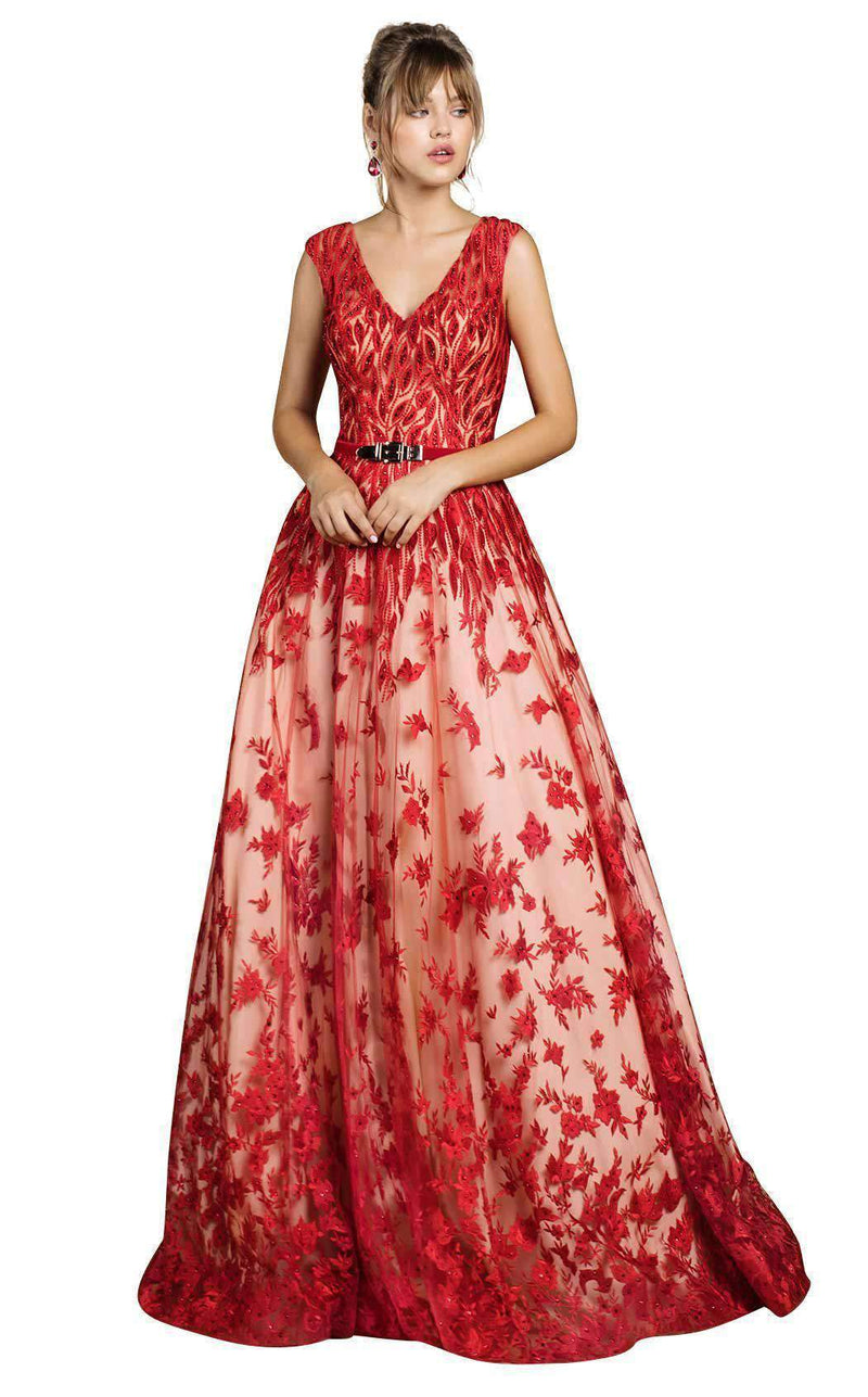 Andrea and Leo A0126 Red