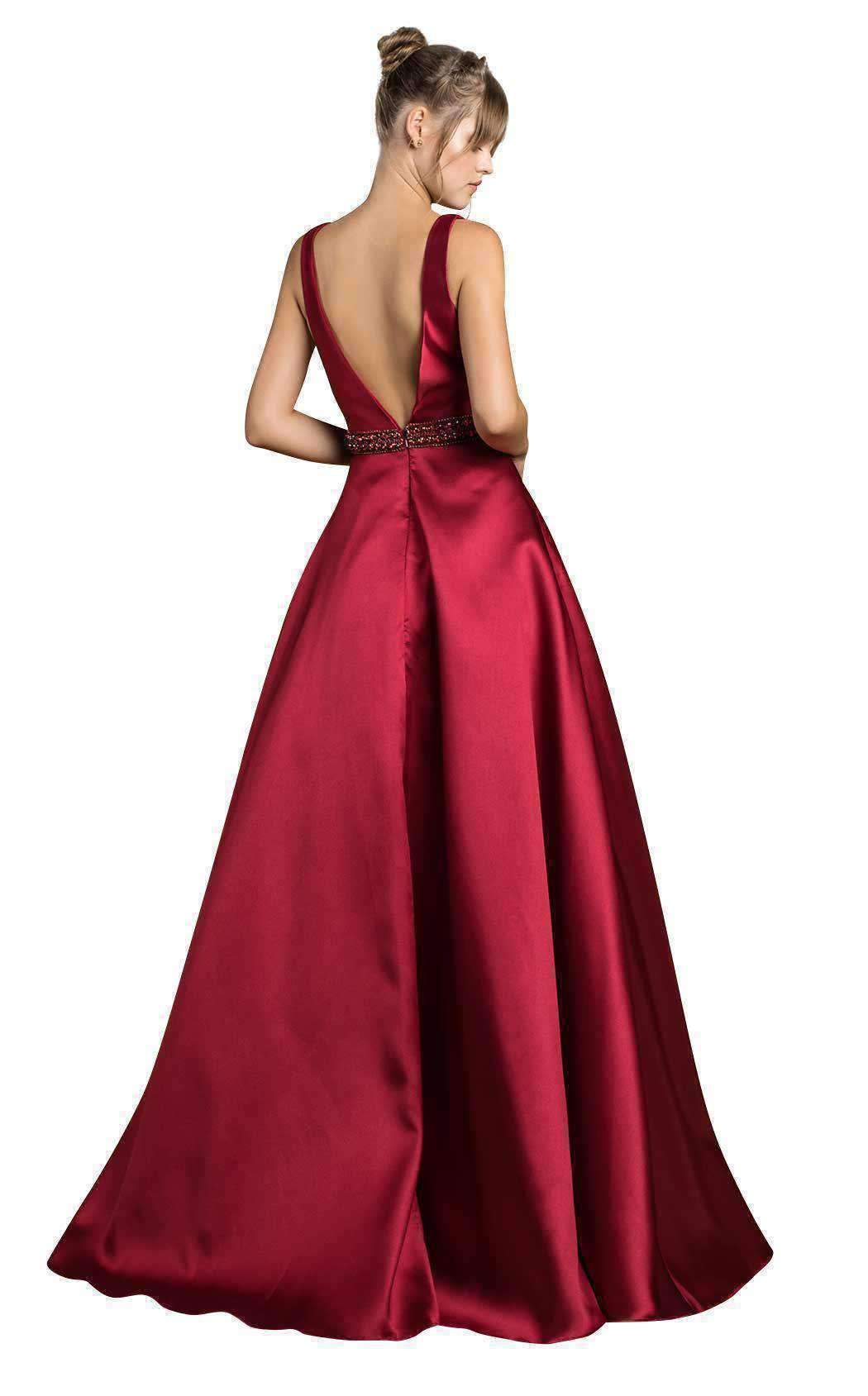 Andrea and Leo A0200 Burgundy