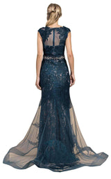 Andrea and Leo A0225 Teal