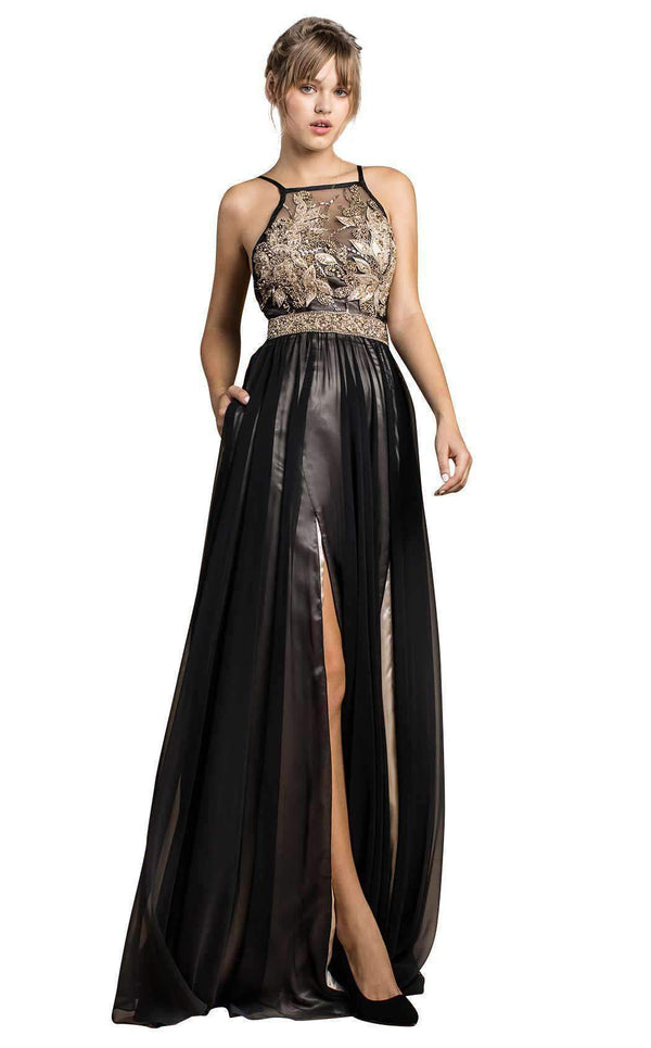 Andrea and Leo A0227 Black/Nude