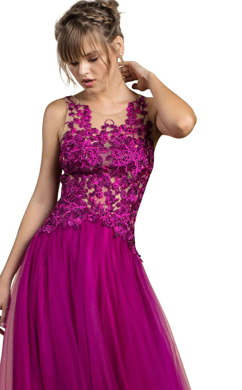 Andrea and Leo A0243 Fuchsia