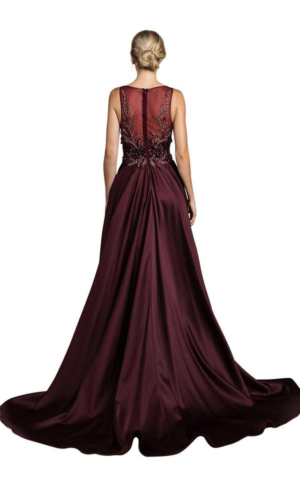 Andrea and Leo A0299 Plum