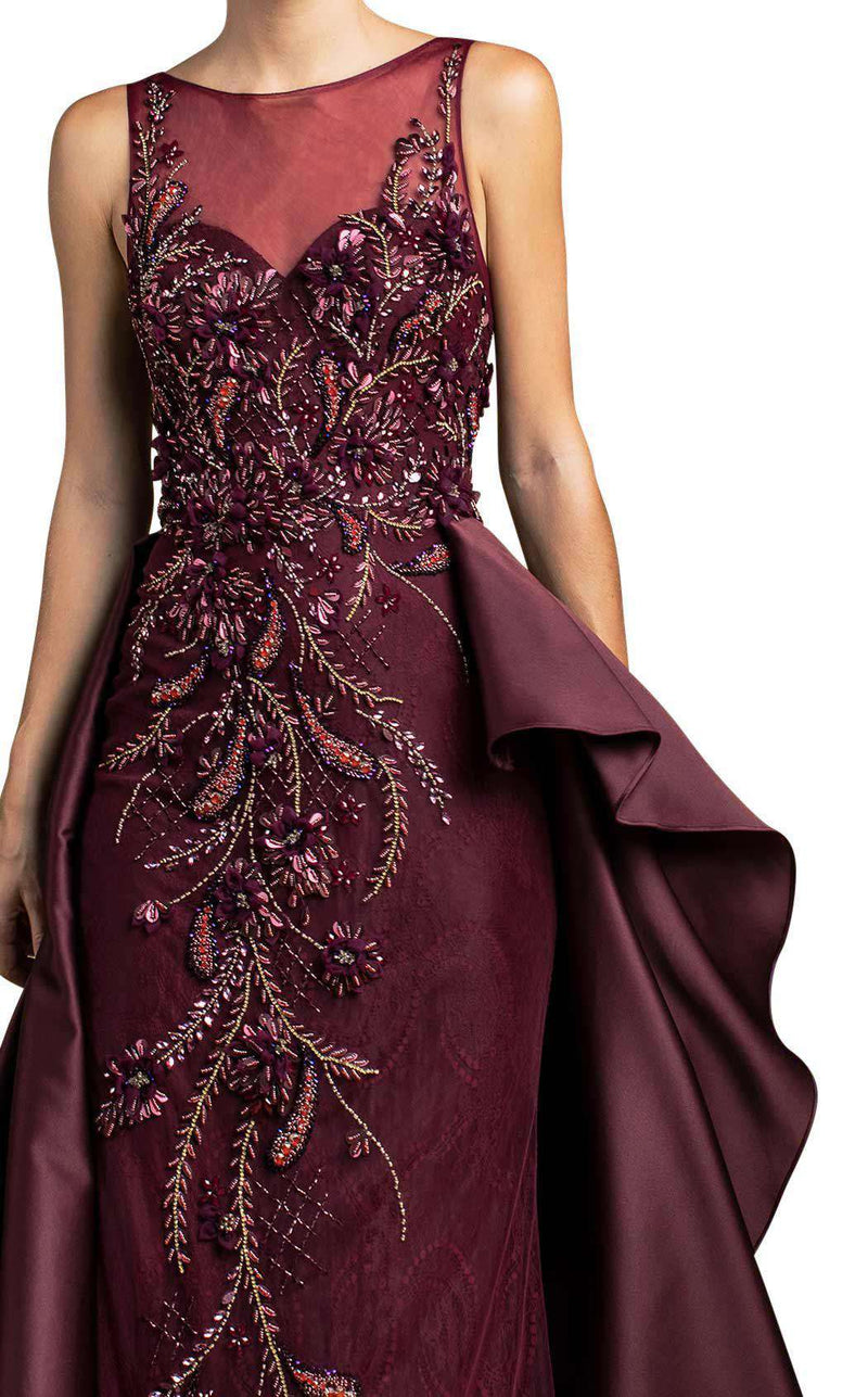 Andrea and Leo A0299 Plum