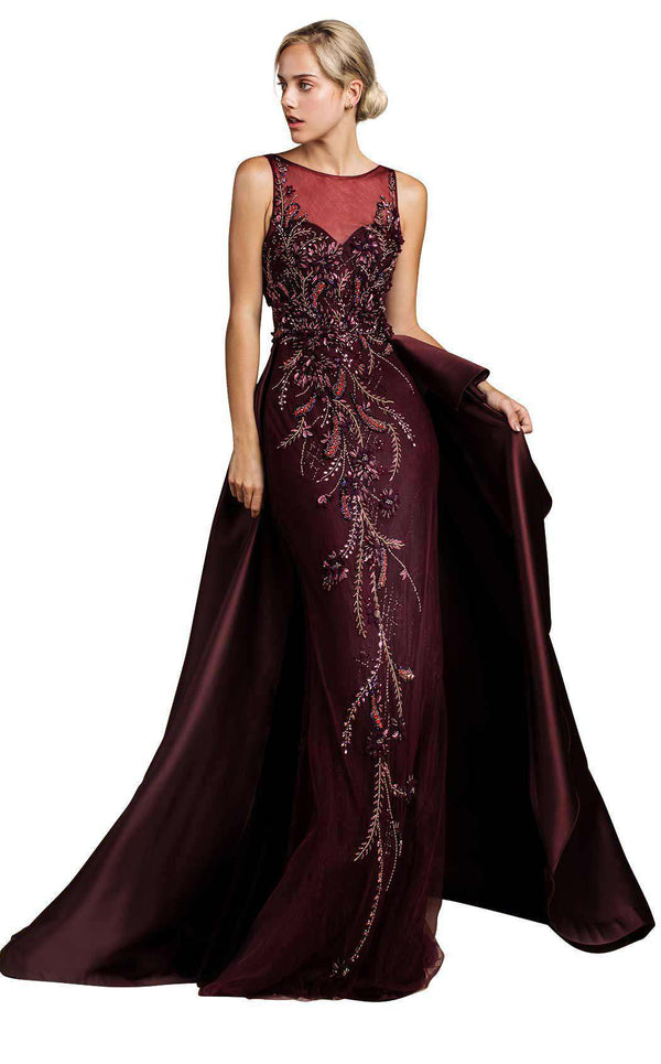 Andrea and Leo A0299 Plum