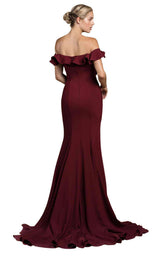 Andrea and Leo A0437 Burgundy