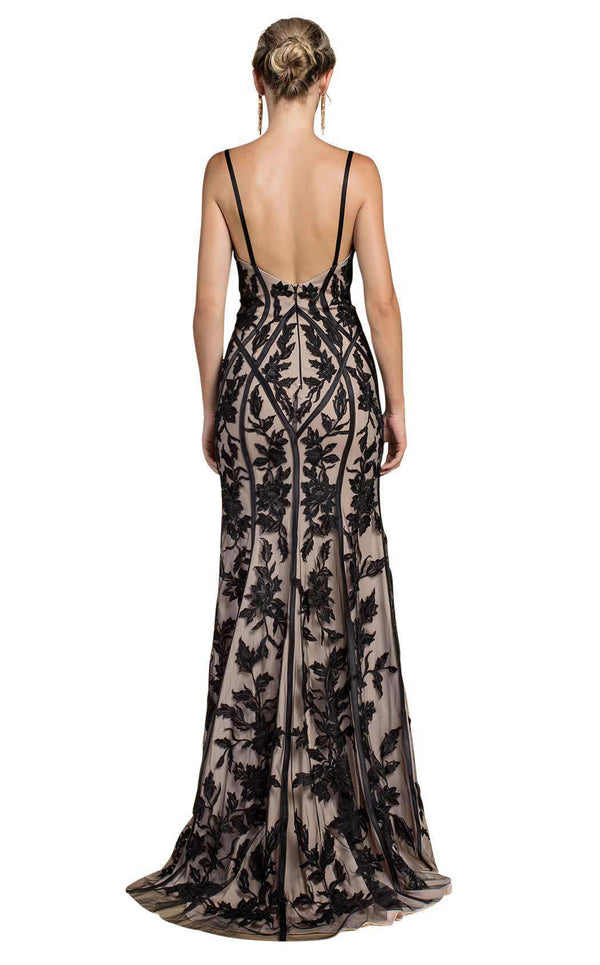 Andrea and Leo A0447 Burgundy