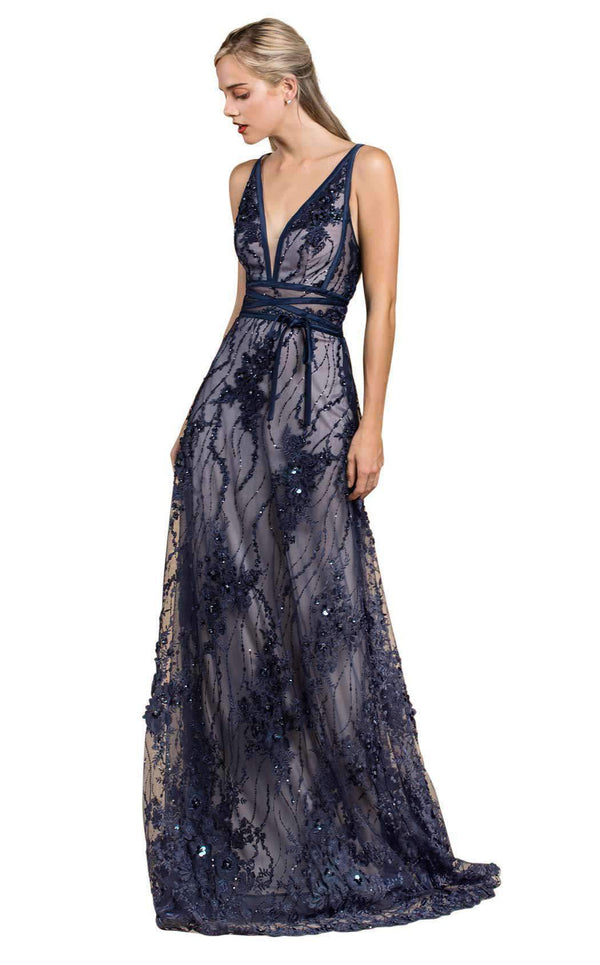 Andrea and Leo A0464 Nude;Navy