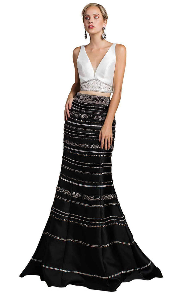 Andrea and Leo A0491 White/Black