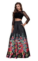 Nox Anabel NX-8371 Floral-Patterns