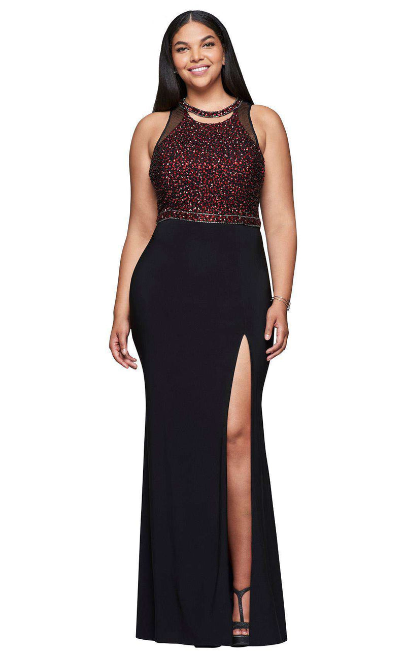 Faviana 9425 Black/Red