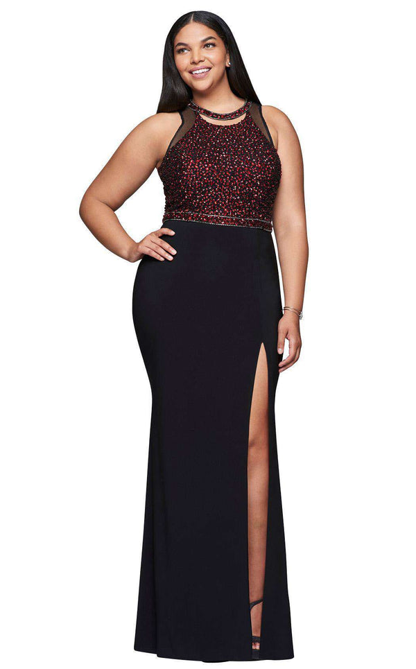 Faviana 9425 Black/Red