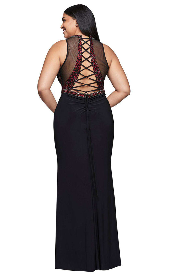 Faviana 9425 Black/Red