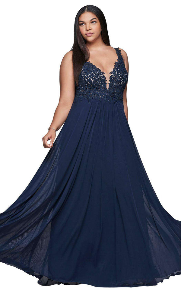 Faviana 9428 Navy