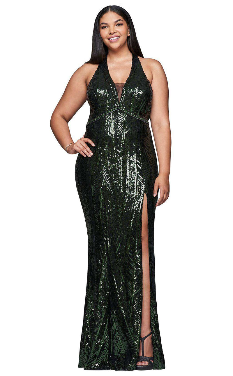 Faviana 9430 Hunter Green