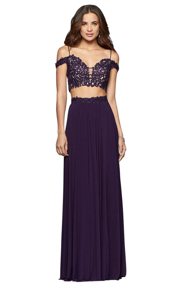 Faviana 10045 Aubergine