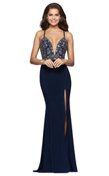 Faviana 10067 Navy