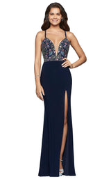 Faviana 10067 Navy
