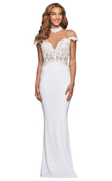 Faviana S10004 Ivory
